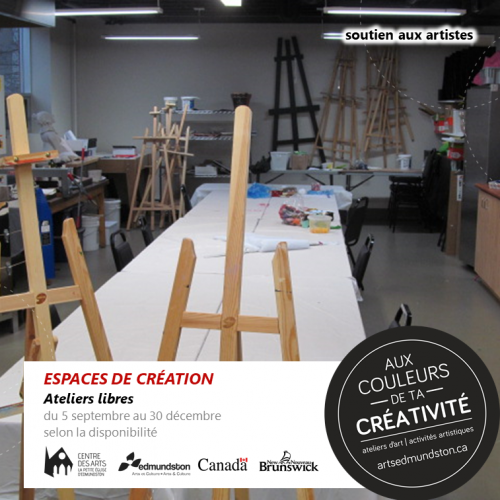 ESPACES DE CRÉATION -  ATELIERS LIBRES