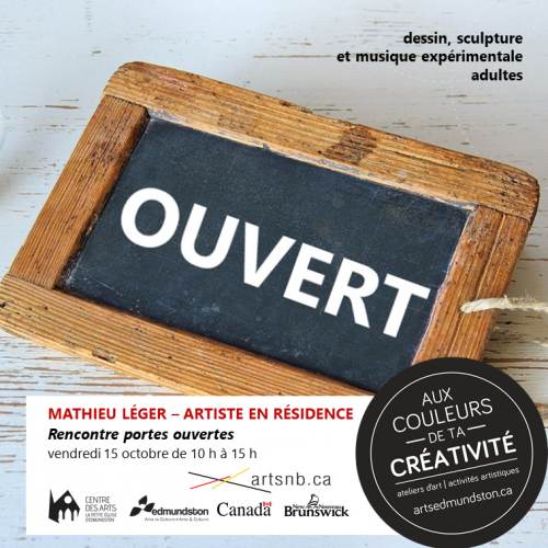 DESSIN, SCULPTURE ET MUSIQUE EXPÉRIMENTALE– RENCONTRE PORTES OUVERTES