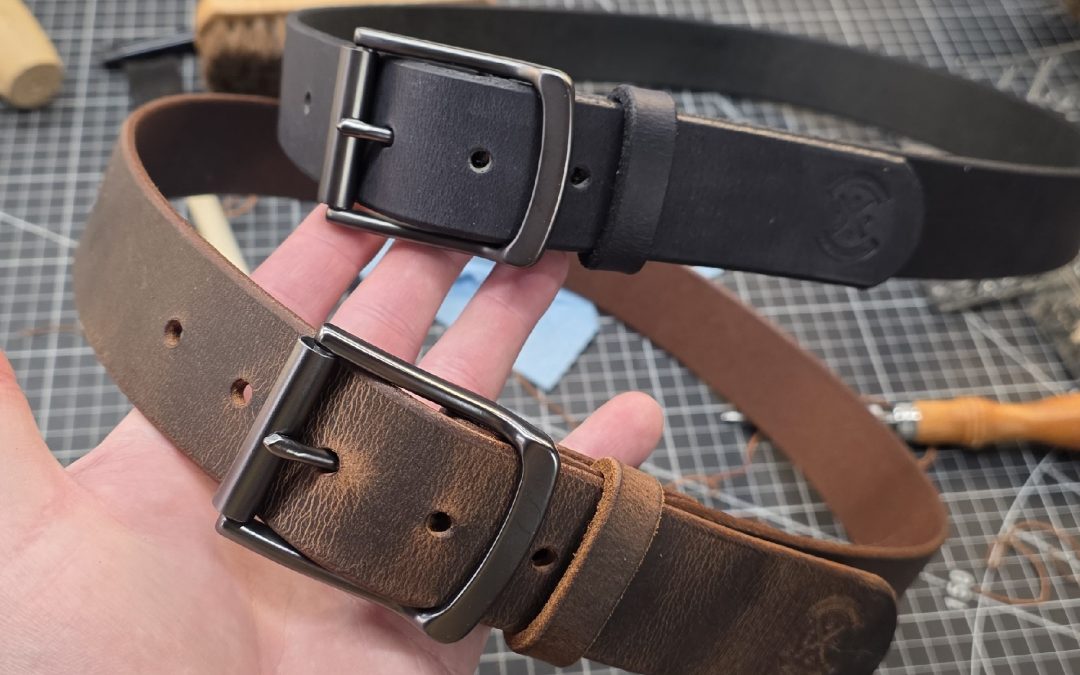 Ceinture de cuir Sébastien Landry